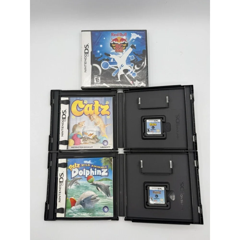 Nintendo DS 12 Game lot CIB Complete w Manuals LEGO Ninjago iCarly Moshi Petz